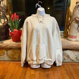 Adidas Off-White Pullover Hoodie